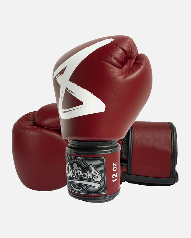Guantes de boxeo 8 WEAPONS Big 8 Premium – Burdeos