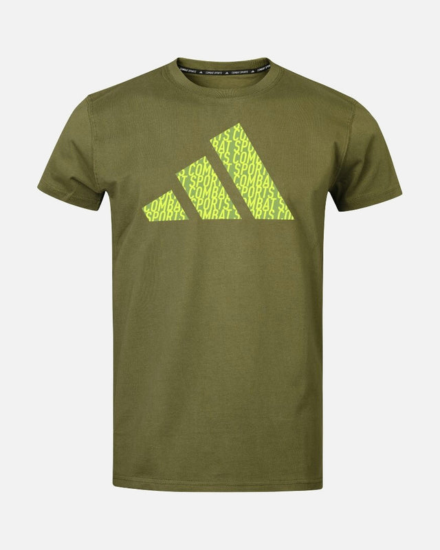 Adidas T-Shirt Perfo Script Graphic - Groen