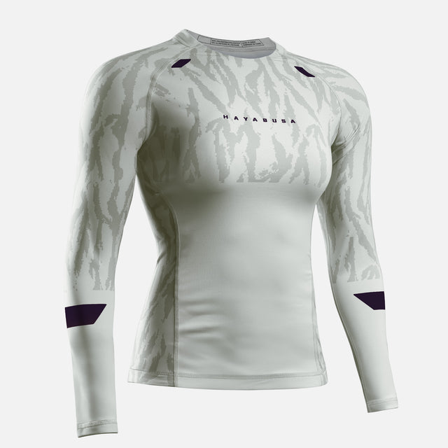 Rashguard Hayabusa Apex Vantage Manga Larga Mujer - Beige