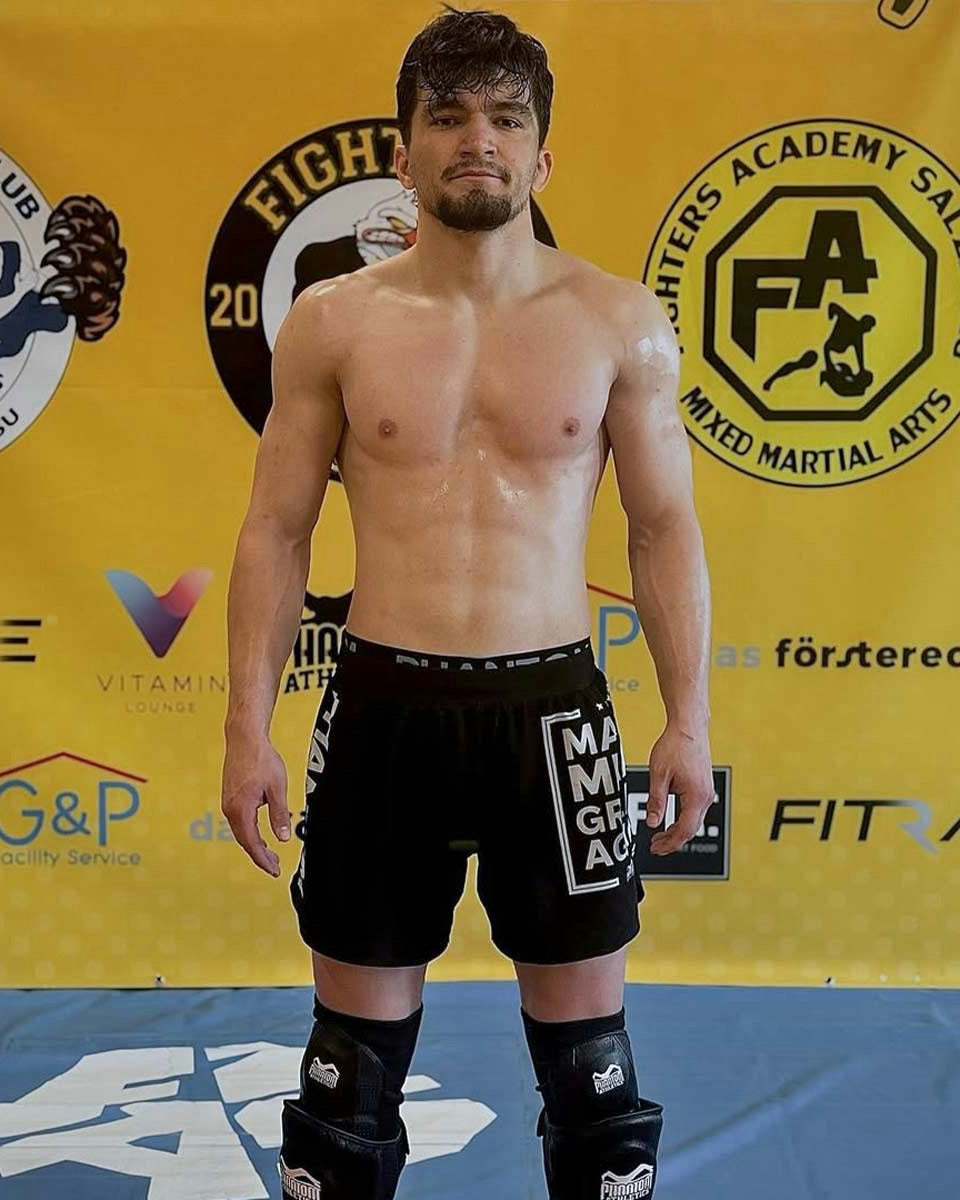 Phantom Athletics MMA Shorts Fusion-R Make MMA Great Again - Zwart