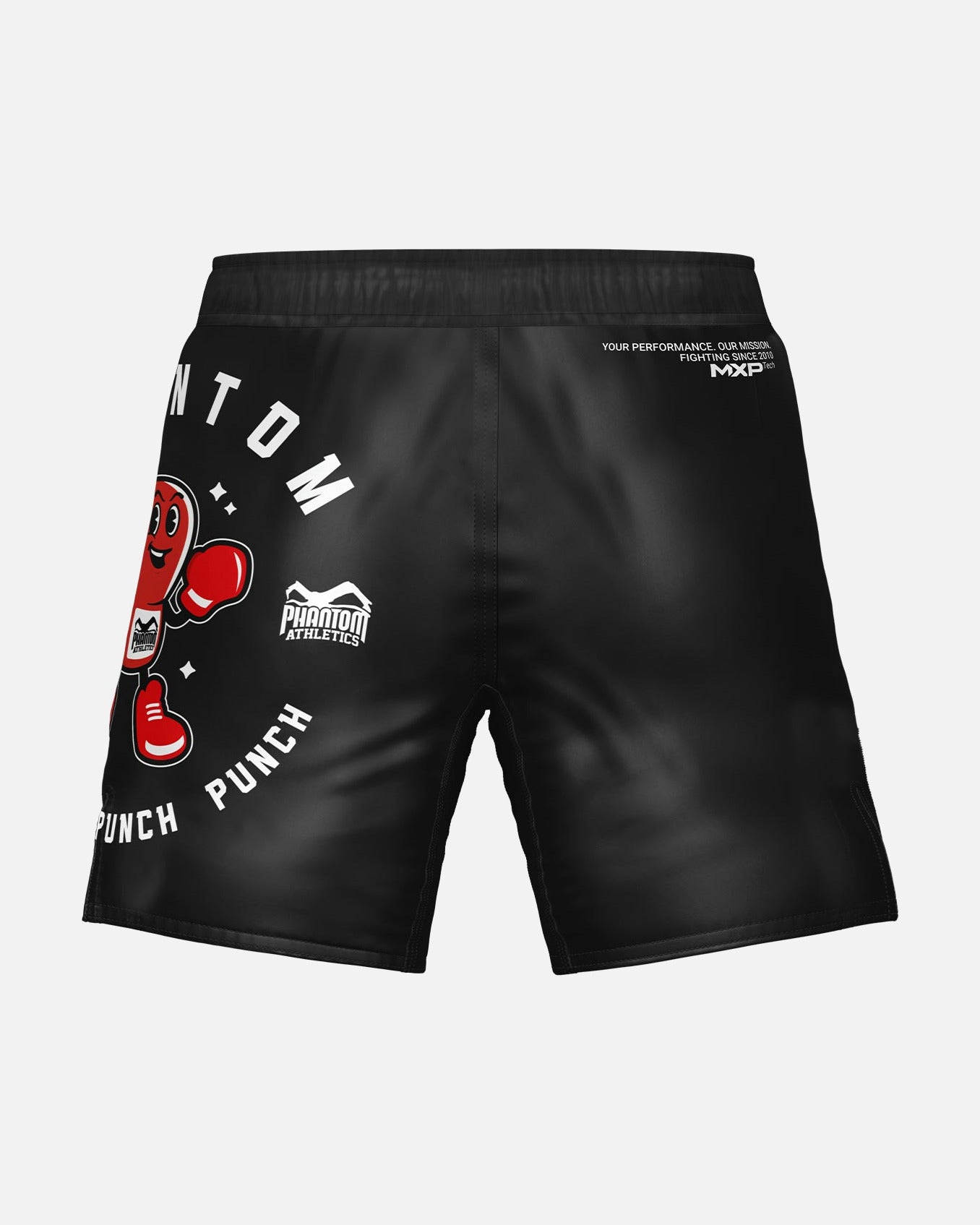 Phantom Athletics MMA Shorts EVO Punchy – Black/Red