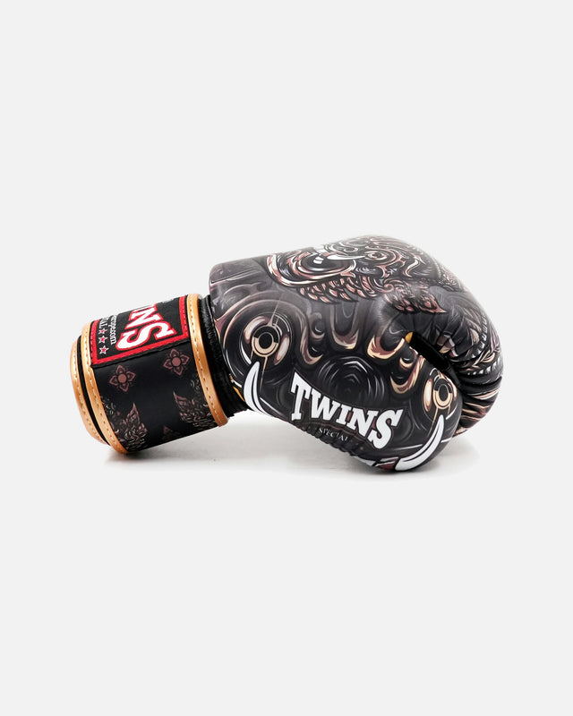 Guantoni da boxe Twins FBGVL4 Yaktai – Nero