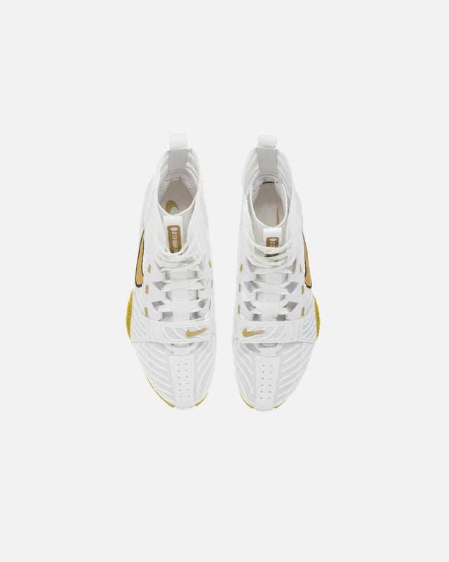 Chaussures de boxe Nike HyperKO 3 – Blanc/Or