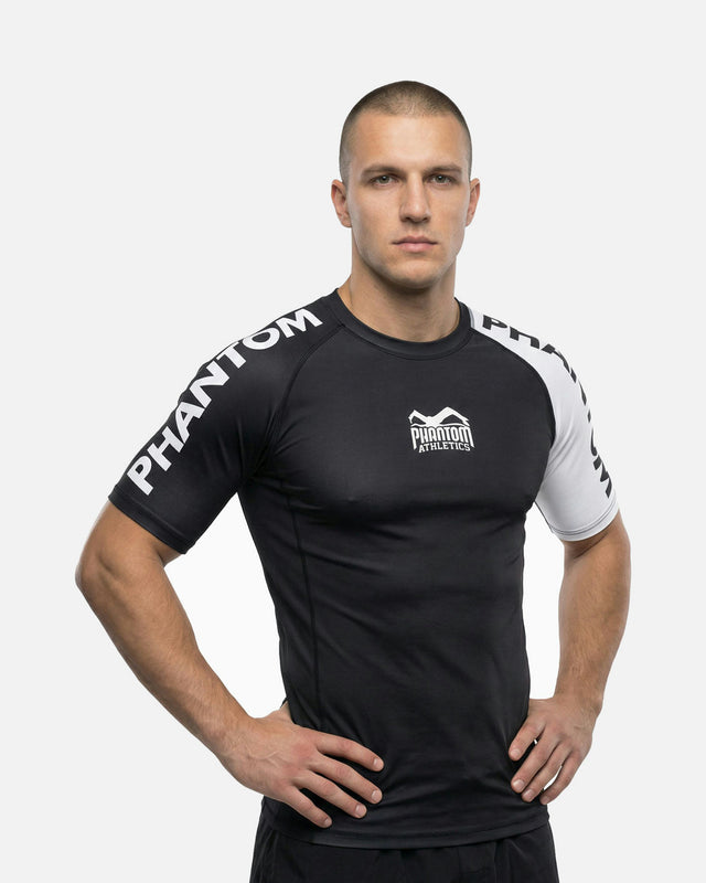 Rashguard Phantom Athletics Ranked – Blanc