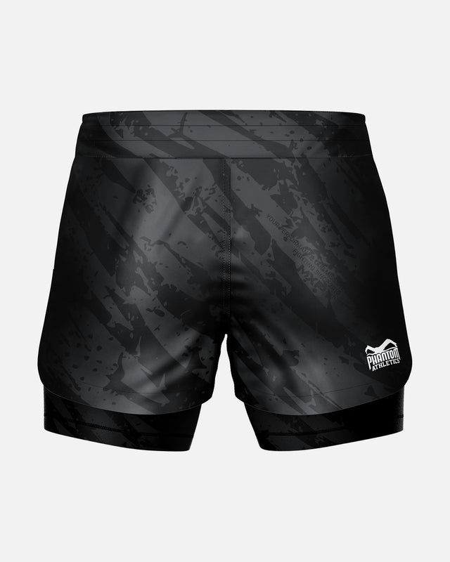 Phantom Athletics MMA-Shorts Fusion 2in1 – Grau