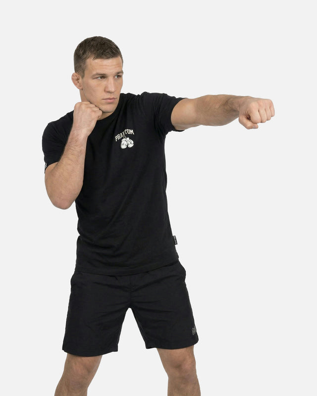 T-Shirt Phantom Athletics Boxing Team – Nero
