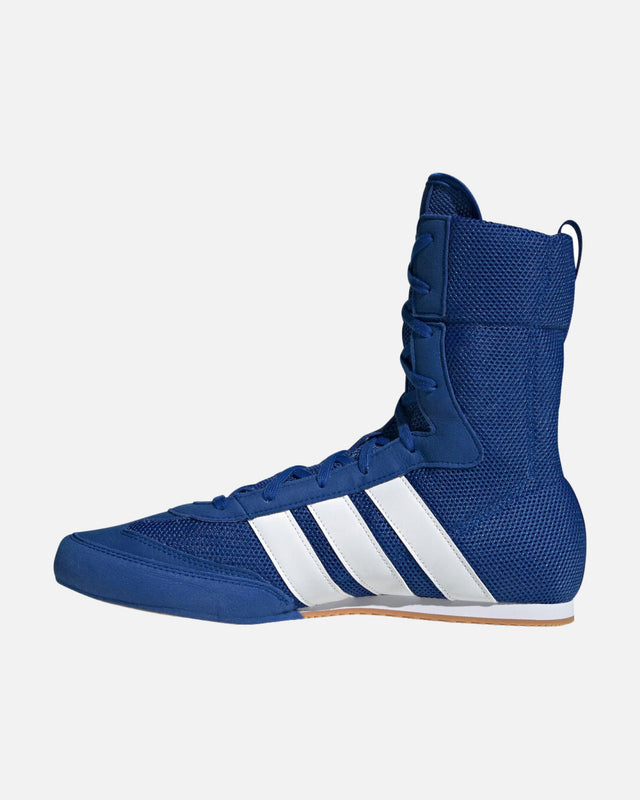 Chaussures de boxe Adidas Box Hog Classic – Bleu/Blanc