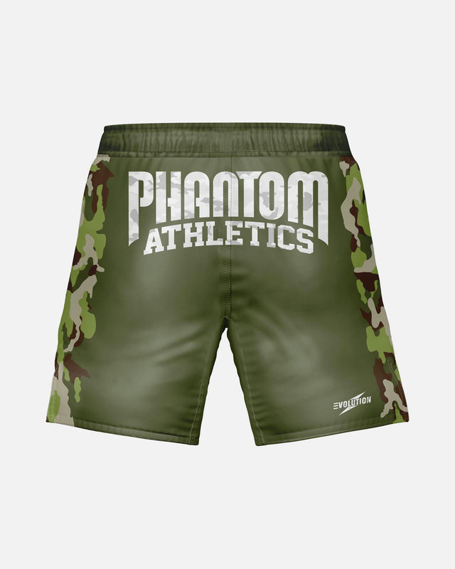 Pantaloncini MMA Phantom Athletics EVO Warfare – Army Camo
