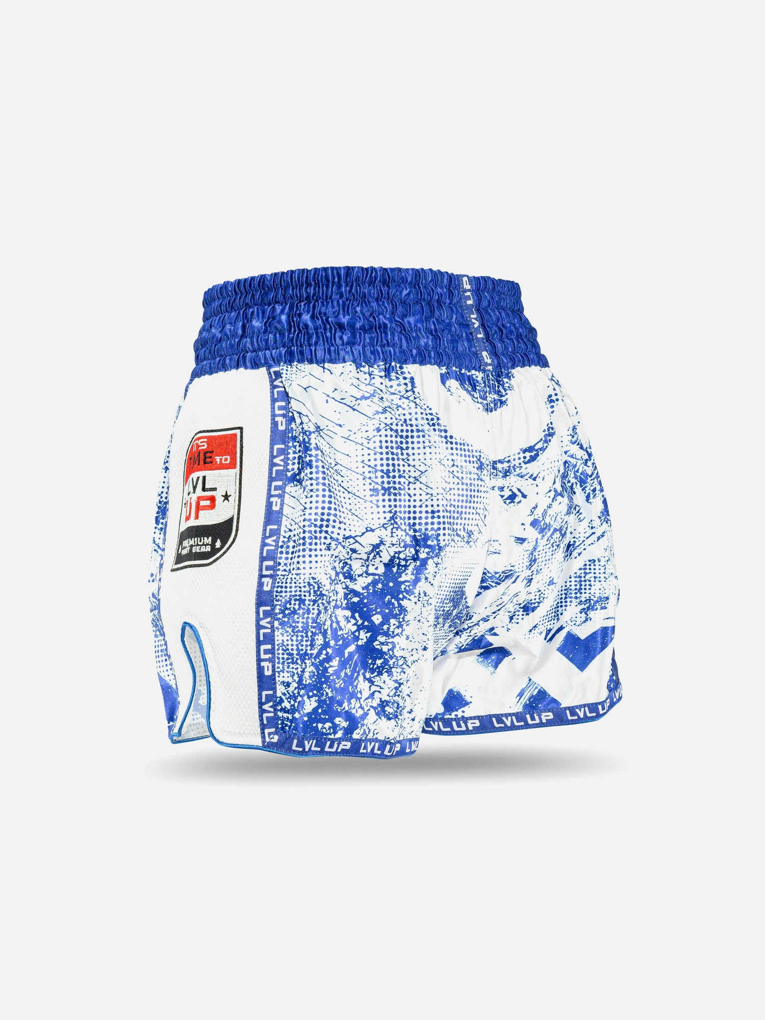 Pantaloncini Muay Thai LVL UP Stadium – Blu