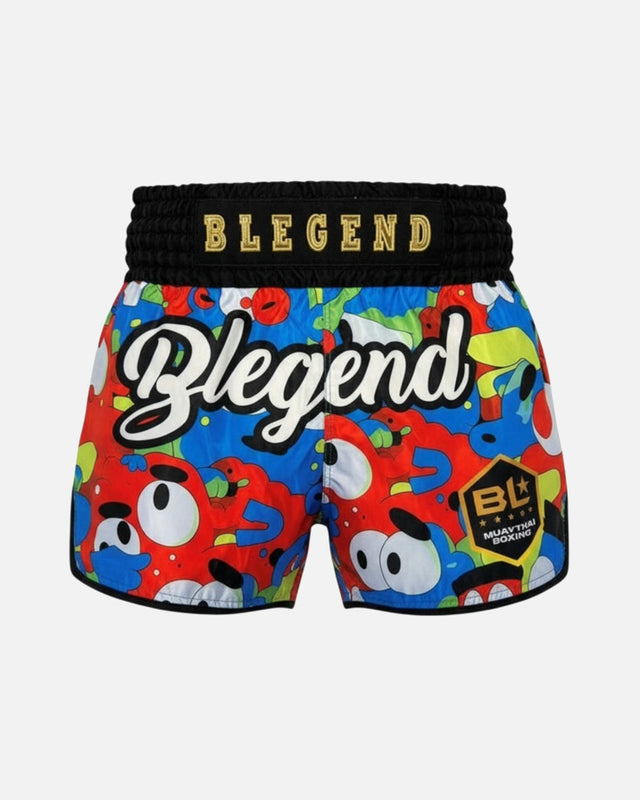 Blegend Muay-Thai-Shorts Legend 10 – Schwarz