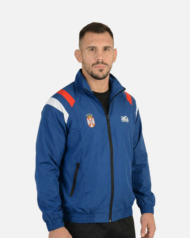 Veste d'entraînement Phantom Athletics DMC Team Serbia – Bleu/Rouge/Blanc