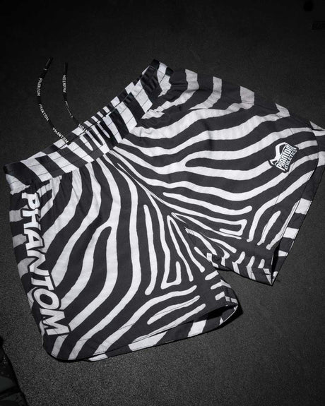 Phantom Athletics MMA Shorts Fusion - Zebra