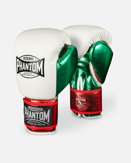 Phantom Athletics Bokshandschoenen Mexico - Wit/Groen/Rood
