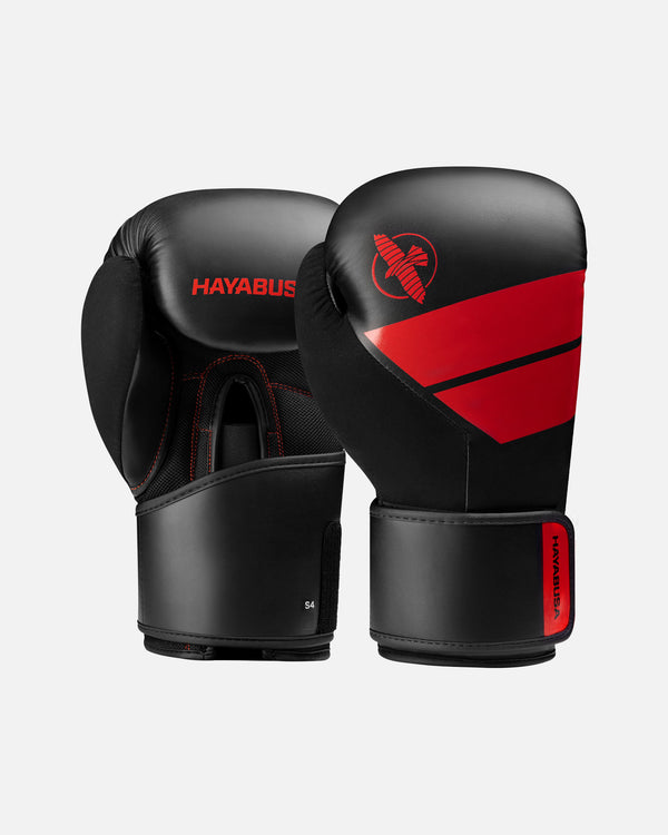 Hayabusa Bokshandschoenen S4 - Zwart/Rood