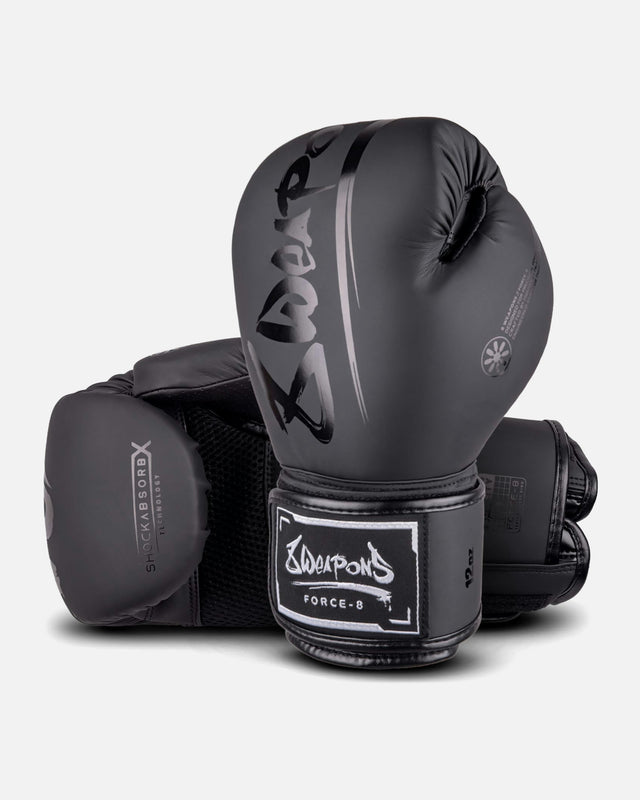 Gants de boxe 8 WEAPONS Force 8 – Noir