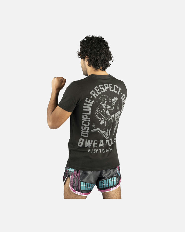 Camiseta 8 WEAPONS Tombstone – Negro