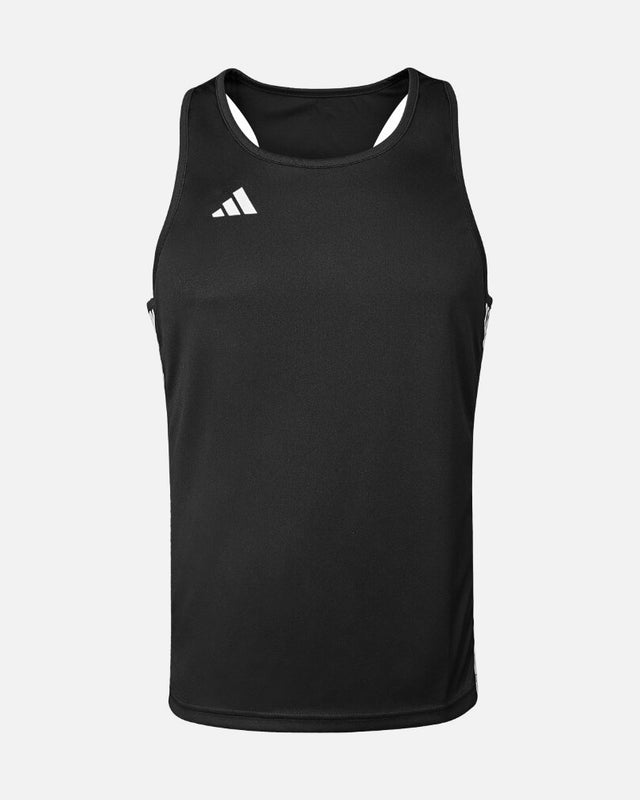 Adidas Boksshirt Punch Line - Zwart/Wit