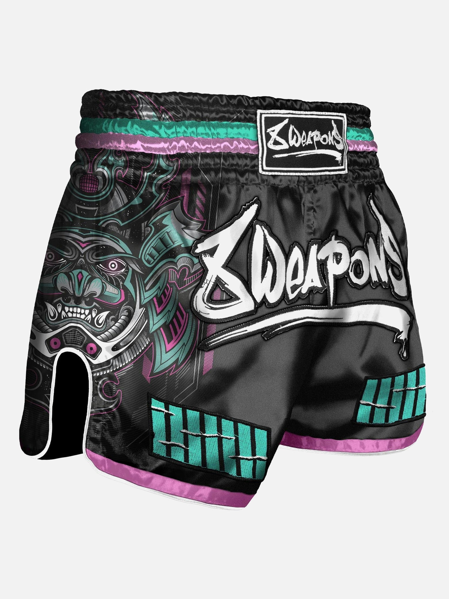 8 WEAPONS Muay Thai Shorts Samurai 2.0 - Cyber