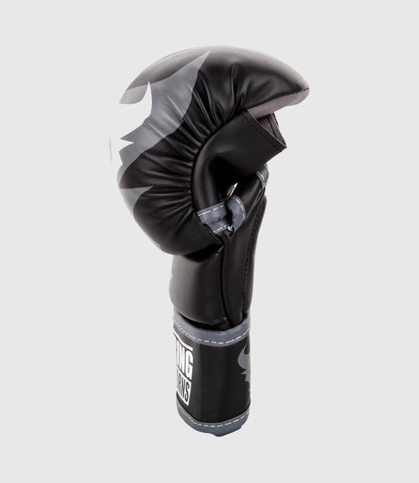 Guantes de MMA Ringhorns Charger Sparring – Negro/Gris/Blanco
