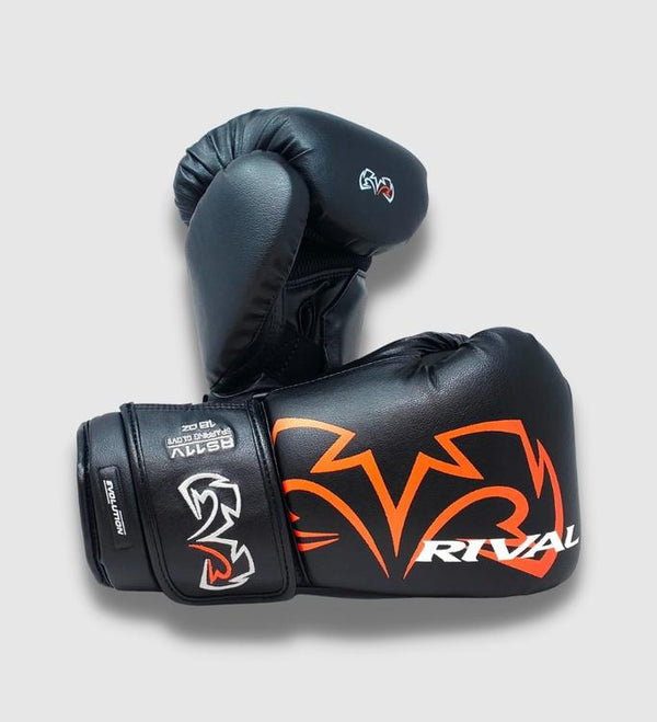 Gants de boxe Rival RS11V Evolution – Noir/Orange