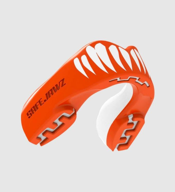 Protector bucal Safejawz Extro Viper – Rojo/Blanco