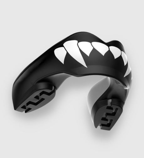 Protège-dents Safejawz pour appareil dentaire Dracula – Noir/Blanc