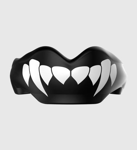 Protège-dents Safejawz pour appareil dentaire Dracula – Noir/Blanc