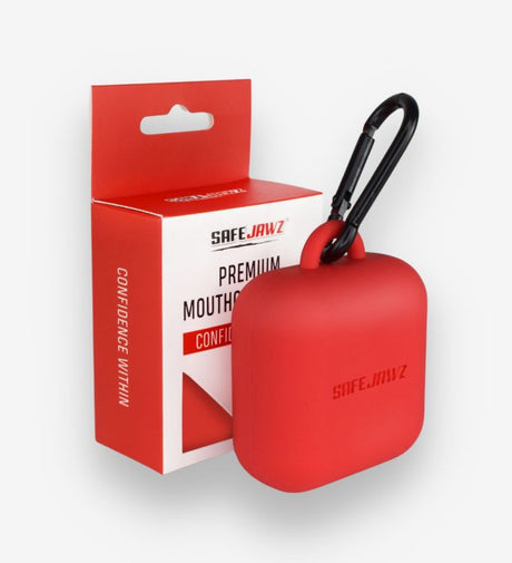 Boîtier de rangement premium Safejawz pour protège-dents – Protège-dents