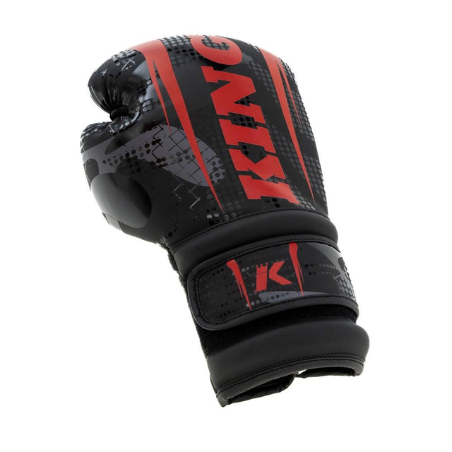 Gants de boxe King Pro Boxing Shogun – Noir/Rouge