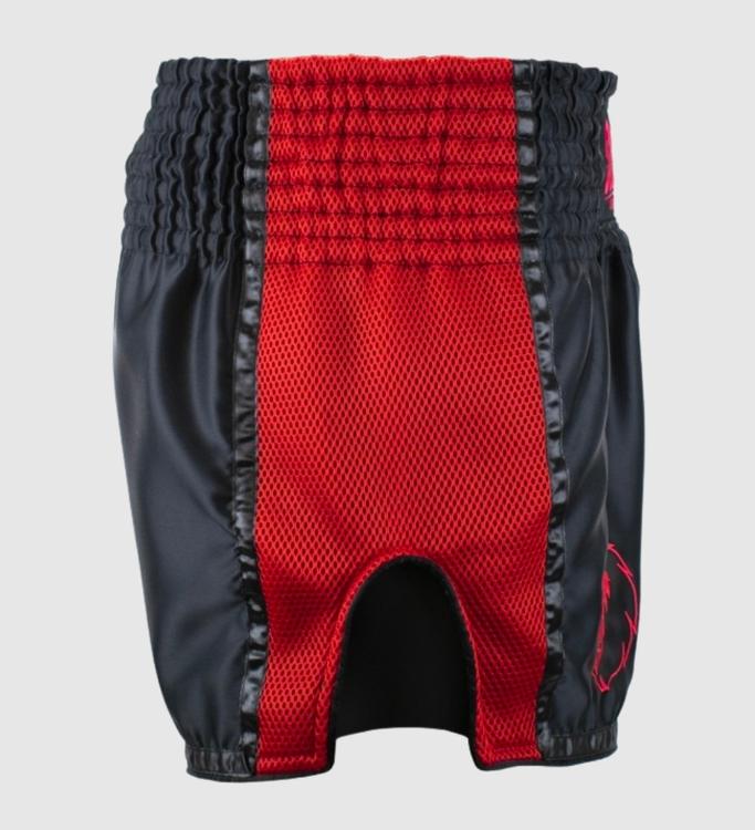 Super Pro Kickboks Broekje Brave - Zwart/Rood - Shorts