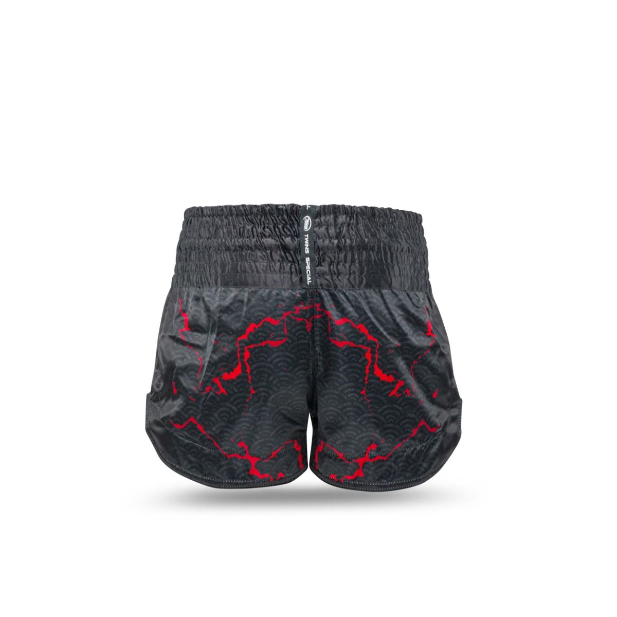 Short Muay Thai Twins TBT7 - Noir/Rouge