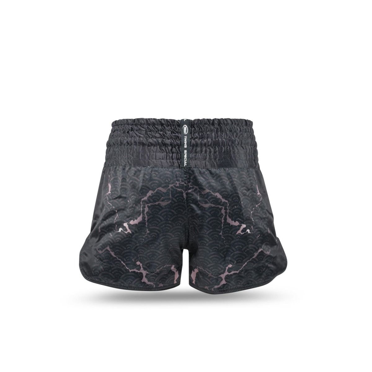 Short Muay Thai Twins TBT6 - Noir/Gris