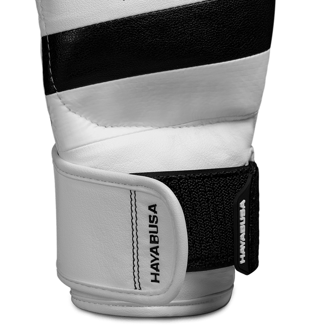 Hayabusa MMA-Sparringshandschuhe T3 Hybrid – Weiß/Schwarz