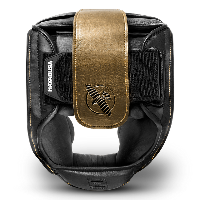 Casco da boxe Hayabusa T3 – Nero/Oro
