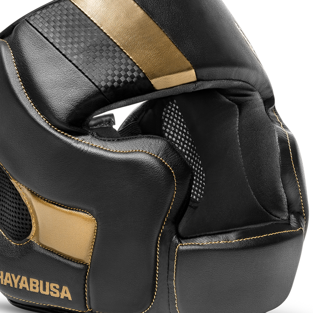 Casco da boxe Hayabusa T3 – Nero/Oro