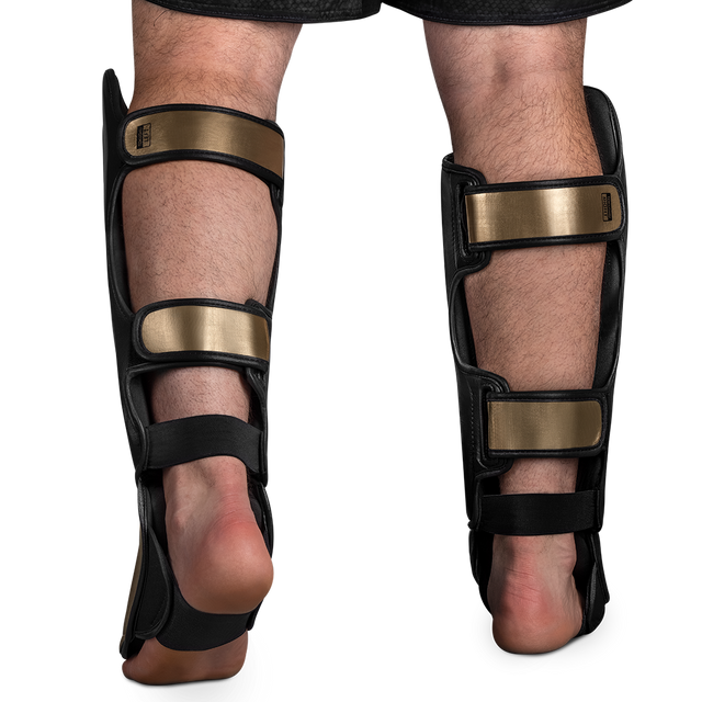 Hayabusa Schienbeinschoner T3 – Schwarz/Gold