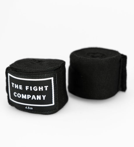 Bandes de boxe TFC Premium – Noir/Blanc – Bandes de boxe