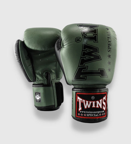 Gants de boxe Twins BGVL 8 – Kaki/Noir