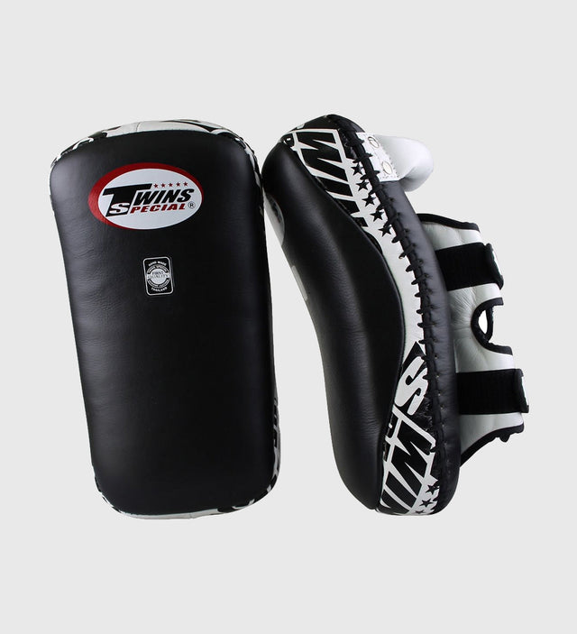 Twins Thai Pads TKP - Black/White - Kick & punch pads