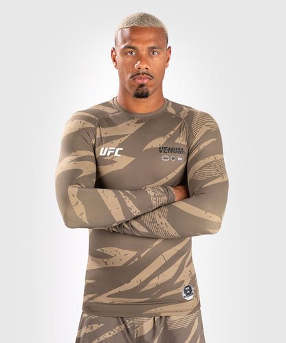 UFC Adrenaline Venum Rashguard Fight Week Performance - Desert Camo - Rashguard