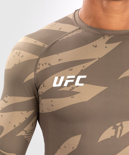 UFC Adrenaline Venum Rashguard Fight Week Performance - Desert Camo - Rashguard