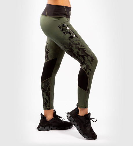 Leggings de rendimiento UFC Venum – Verde caqui