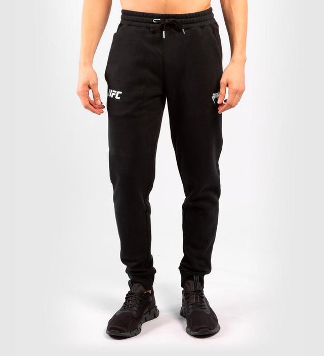 Pantalon d'entraînement UFC Venum – Noir/Blanc – Shorts
