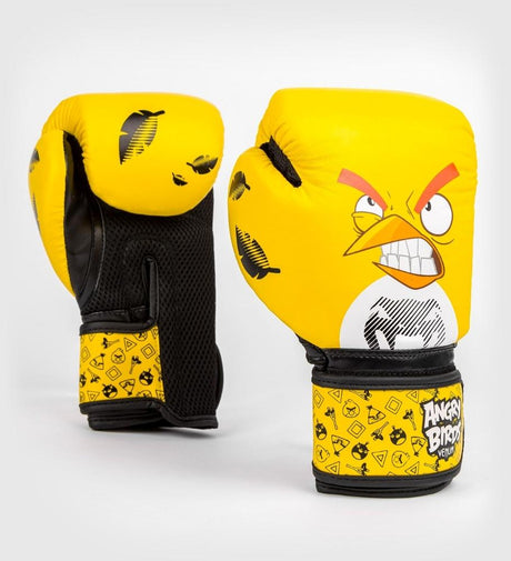 Guantes de boxeo Venum Angry Birds Kids – Amarillo/Negro – Guantes de boxeo