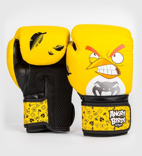Guantes de boxeo Venum Angry Birds Kids – Amarillo/Negro – Guantes de boxeo