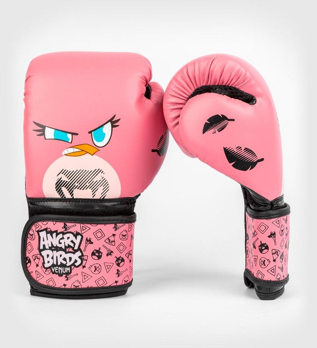 Gants de boxe Venum Angry Birds enfant – Rose/Noir – Gants de boxe