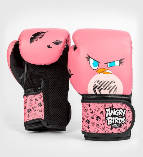Guantes de boxeo Venum Angry Birds Kids – Rosa/Negro – Guantes de boxeo