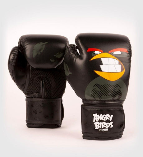 Venum Angry Birds Boxhandschuhe Kinder – Schwarz – Boxhandschuhe