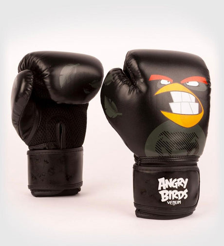 Venum Angry Birds Boxhandschuhe Kinder – Schwarz – Boxhandschuhe