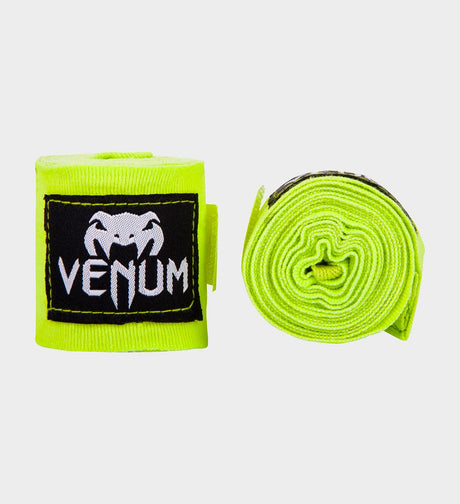 Bandes de boxe Venum – Jaune fluo